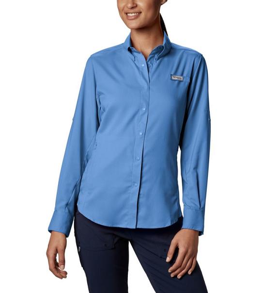 Columbia PFG Tamiami II Shirts White For Women's NZ50124 New Zealand